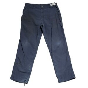 Carhartt Mens Y2K Distressed Cargo Pants Sun Faded Straight Blue‎ 38x32 Utility